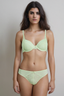 BLS | Emma Wired And Padded Lace Bra Set | Light Green | Best Price in Pakistan original skincare product Pakistan