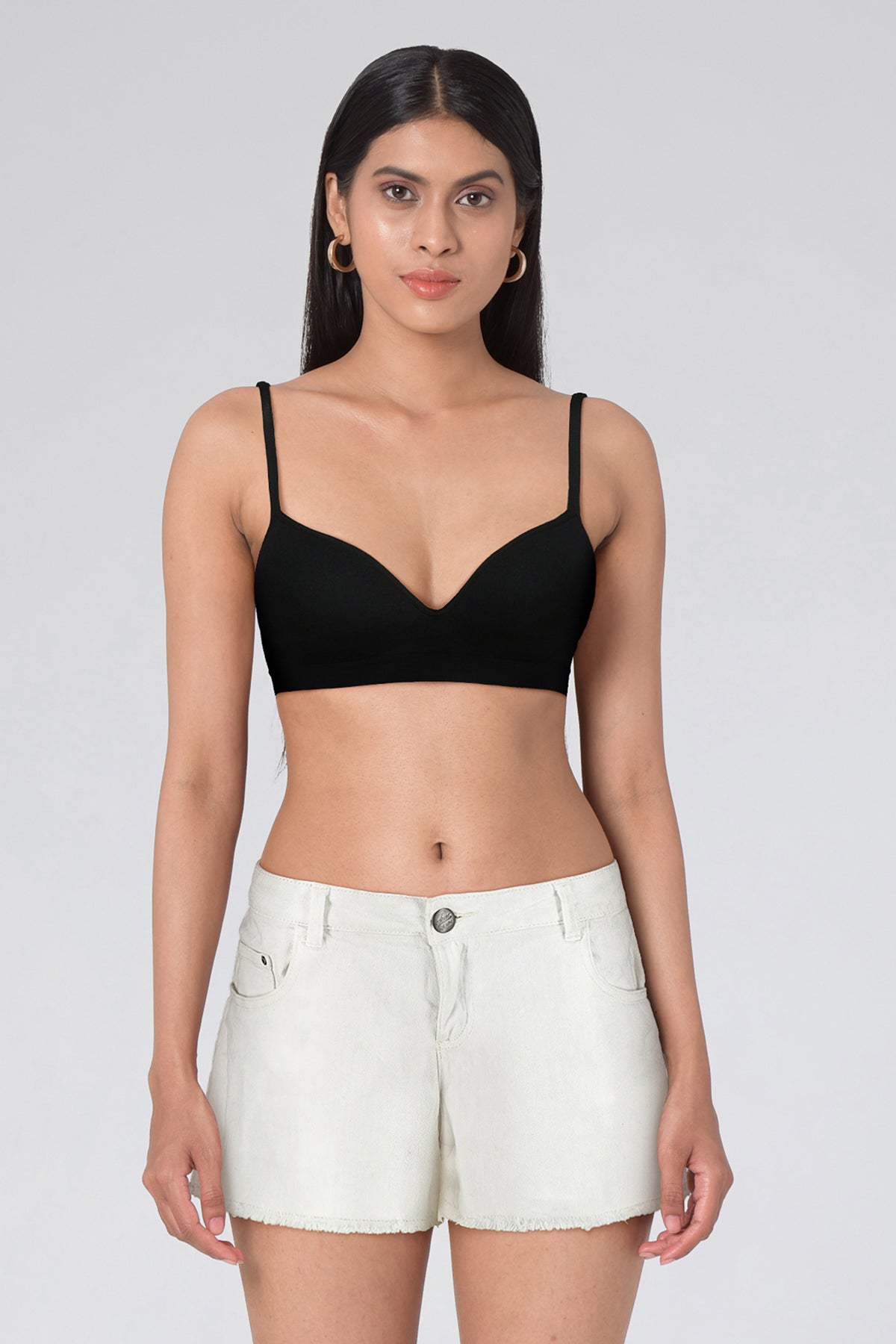 BLS | Filomena Non Wired And Padded Bra | Black | Best Price in Pakistan original skincare product Pakistan Main image