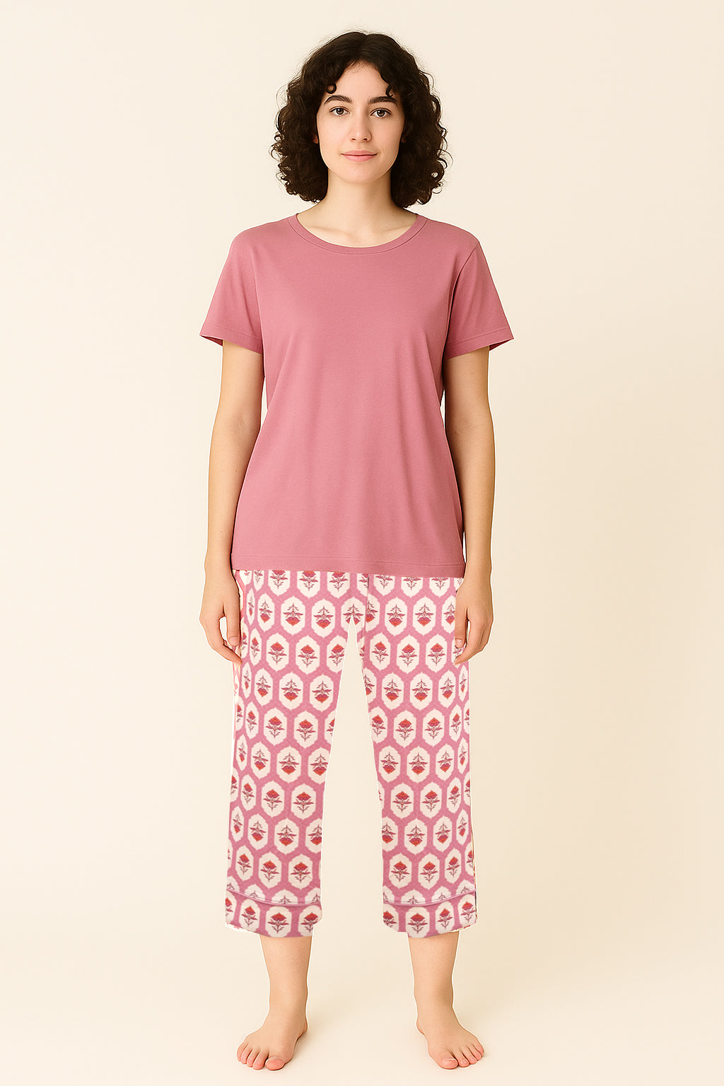 BLS | Freesia Viscose Pajama Set | Best Price in Pakistan original skincare product Pakistan Main image
