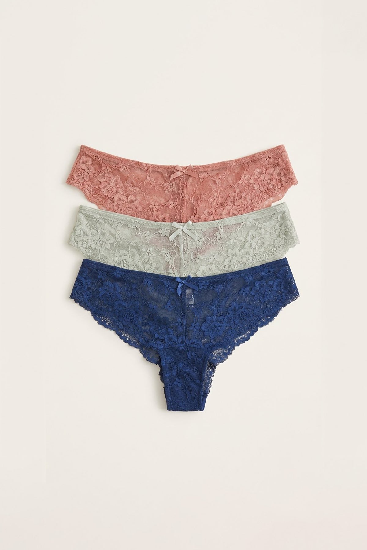 BLS | Lace Panty Pack Of 3 | Navy-Rose Dawn-Country Air | Best Price in Pakistan original skincare product Pakistan