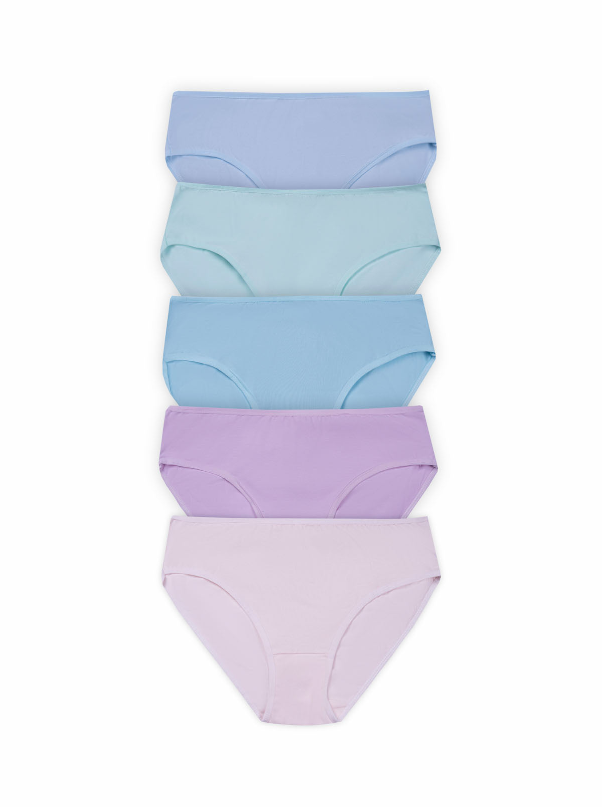 BLS | Lilac Mid Rise Cotton Panty | Pack Of 5 | Best Price in Pakistan original skincare product Pakistan
