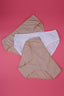 BLS | Paola Low Rise Cotton Panty | Skin, White, Skin | Pack of 3 | Best Price in Pakistan original skincare product Pakistan