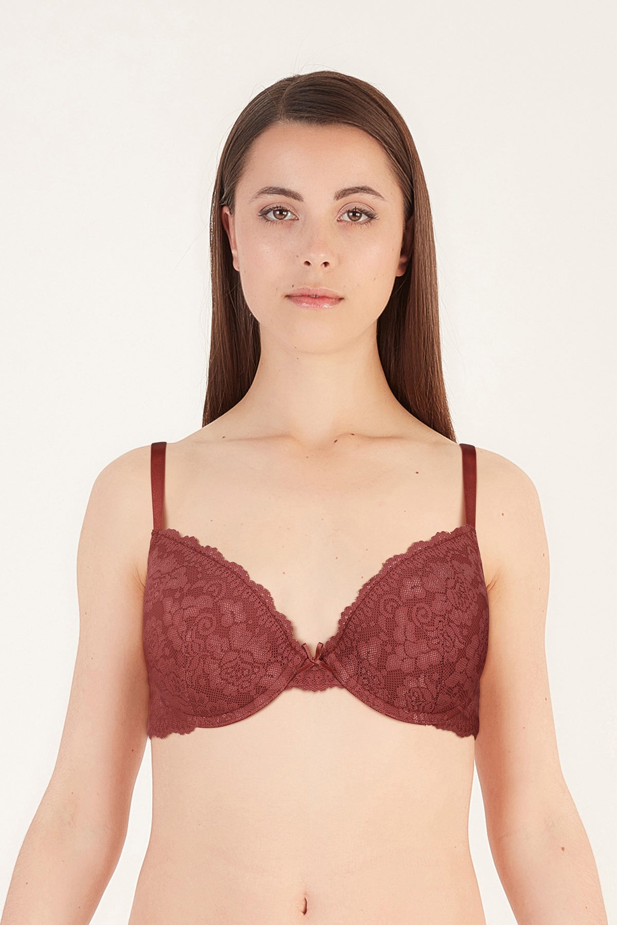 BLS | Passion Wired And Pushup Lace Bra | Cherry | Best Price in Pakistan original skincare product Pakistan