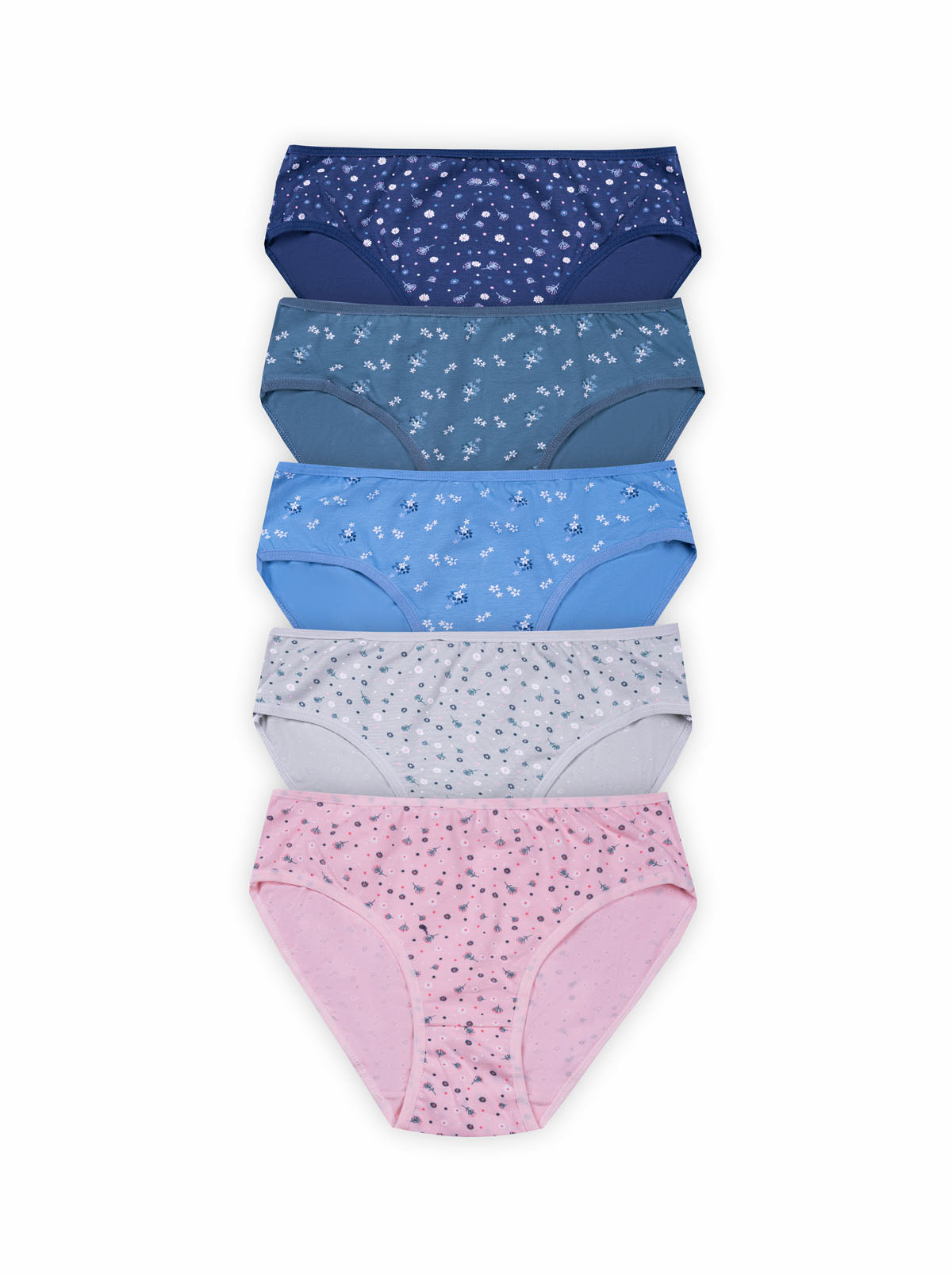BLS | Pentas Mid Rise Cotton Panty | Pack Of 5 | Best Price in Pakistan original skincare product Pakistan مرکزی تصویر