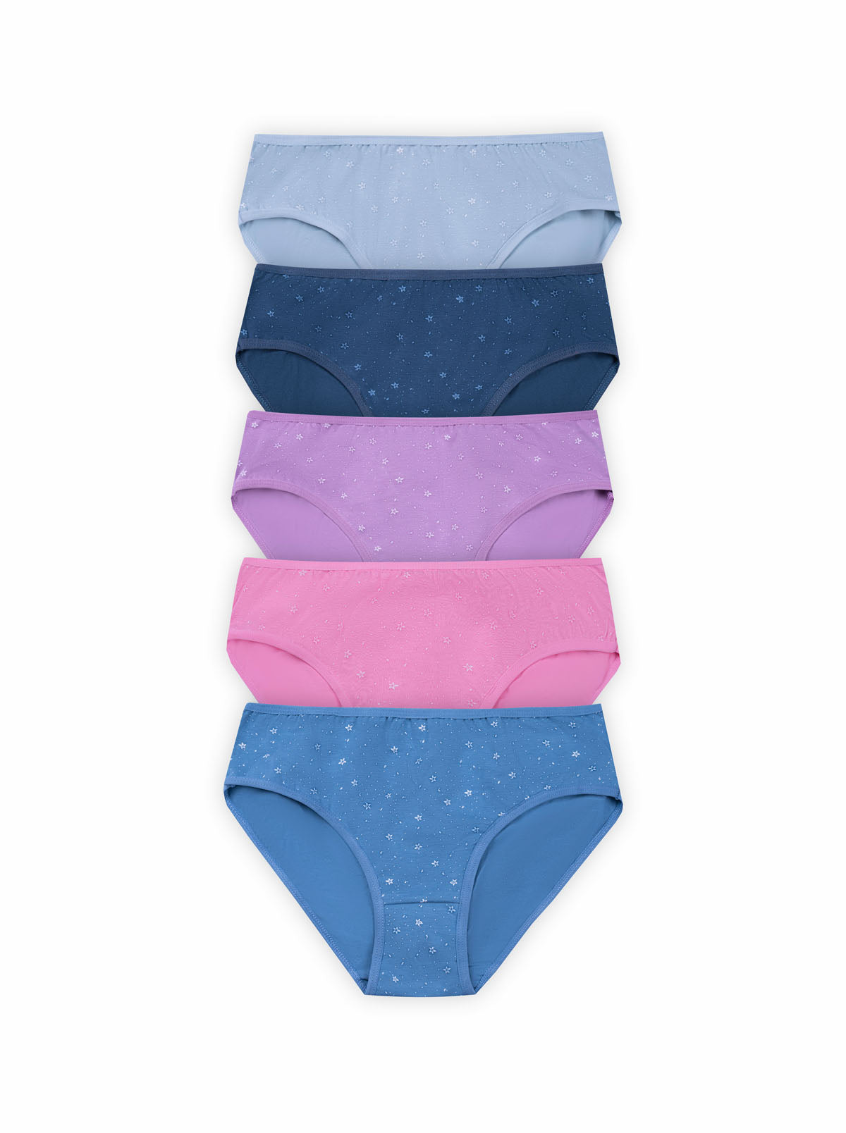 BLS | Peony Mid Rise Cotton Panty | Pack Of 5 | Best Price in Pakistan original skincare product Pakistan