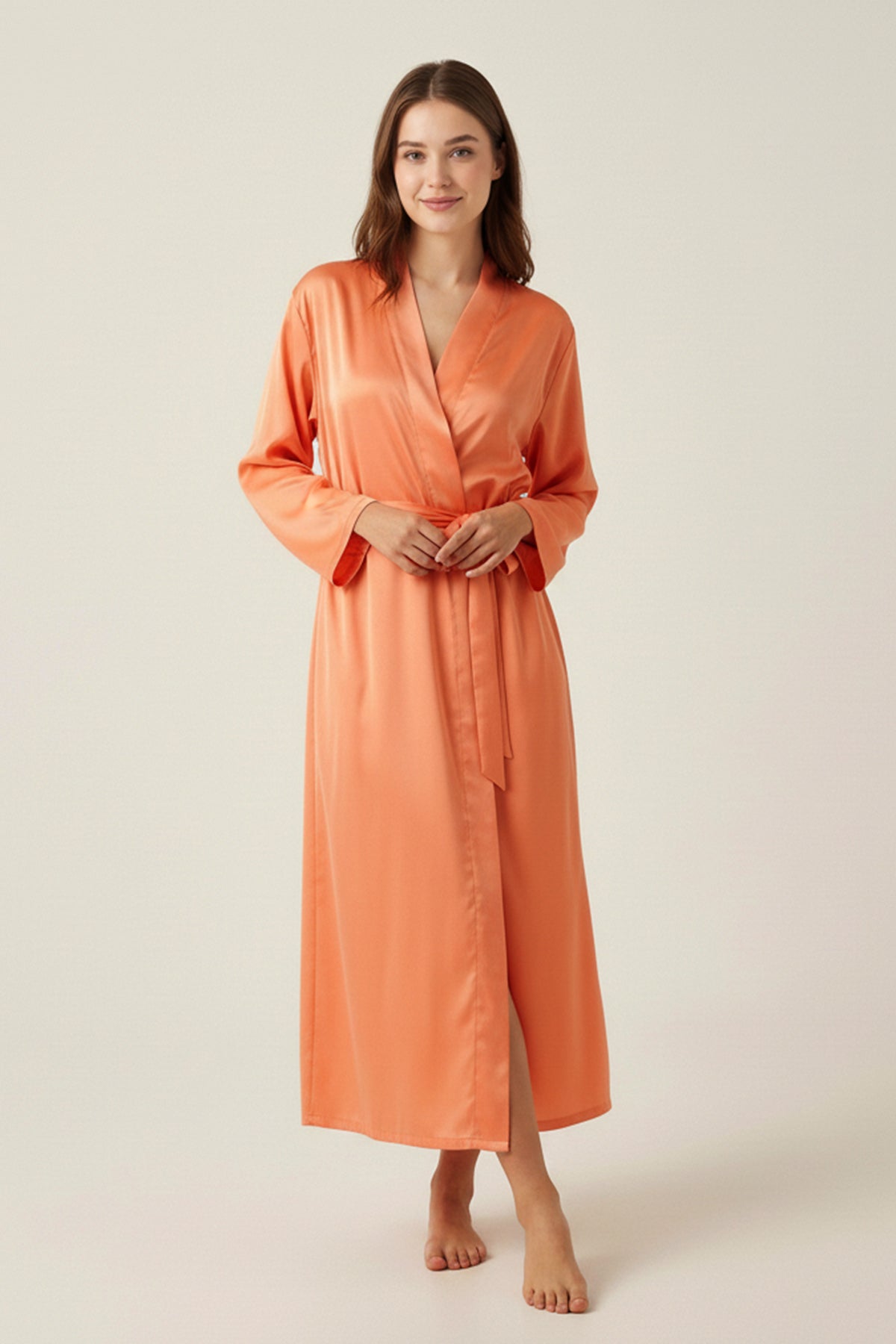 BLS | Satin Long Robe | Powder | Best Price in Pakistan original skincare product Pakistan