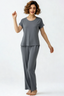 BLS | Seren Viscose Pajama Set | Grey | Best Price in Pakistan original skincare product Pakistan
