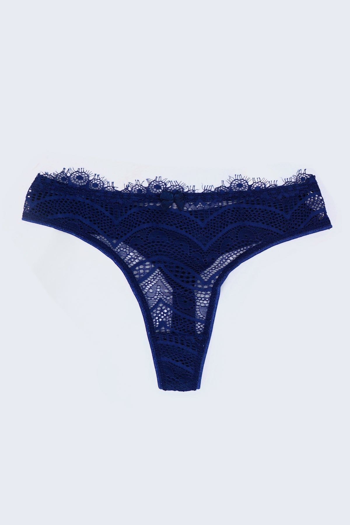 BLS | Lenore Lace Thong | Navy Blue | Best Price in Pakistan original skincare product Pakistan Main image