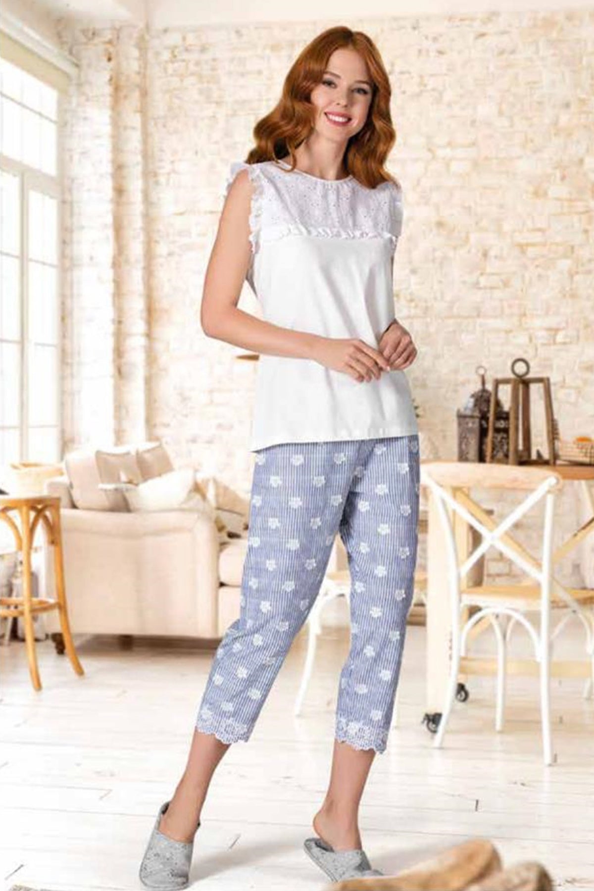 BLS | Emiri Cotton Pajama Sets | Best Price in Pakistan original skincare product Pakistan مرکزی تصویر