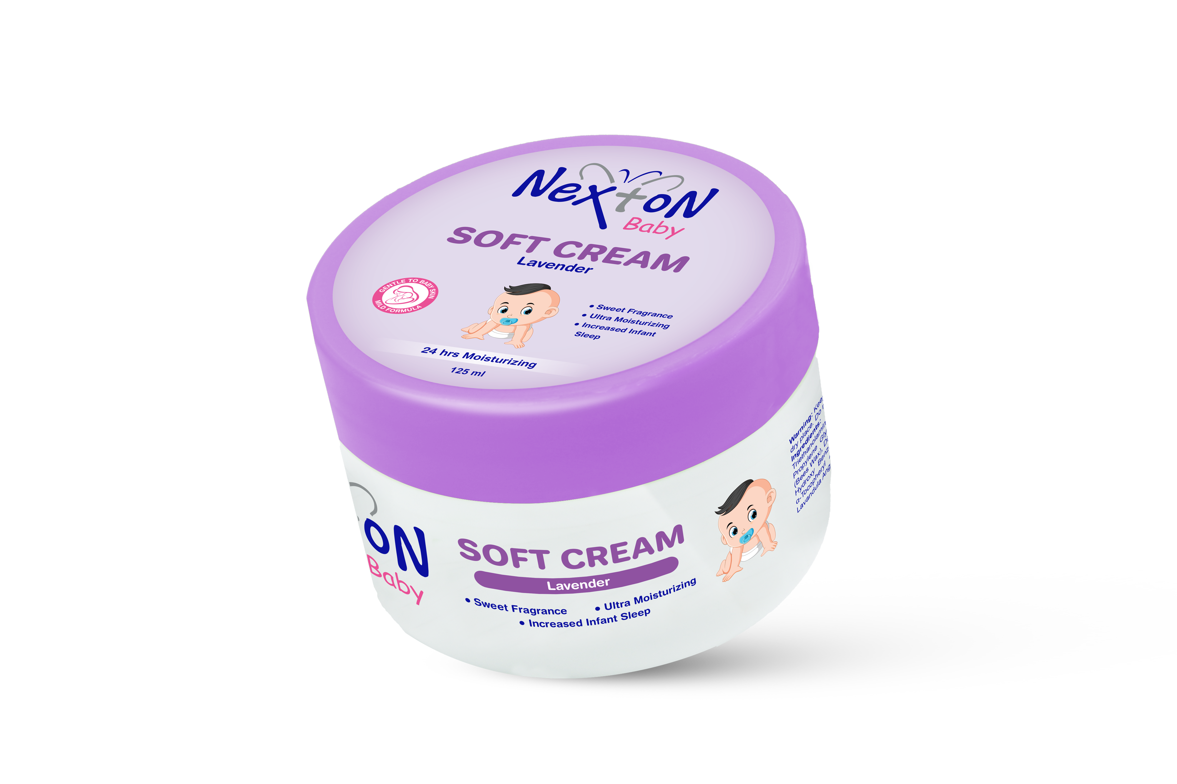 Nexton Baby Soft Cream Lavender | Best Price in Pakistan original skincare product Pakistan مرکزی تصویر