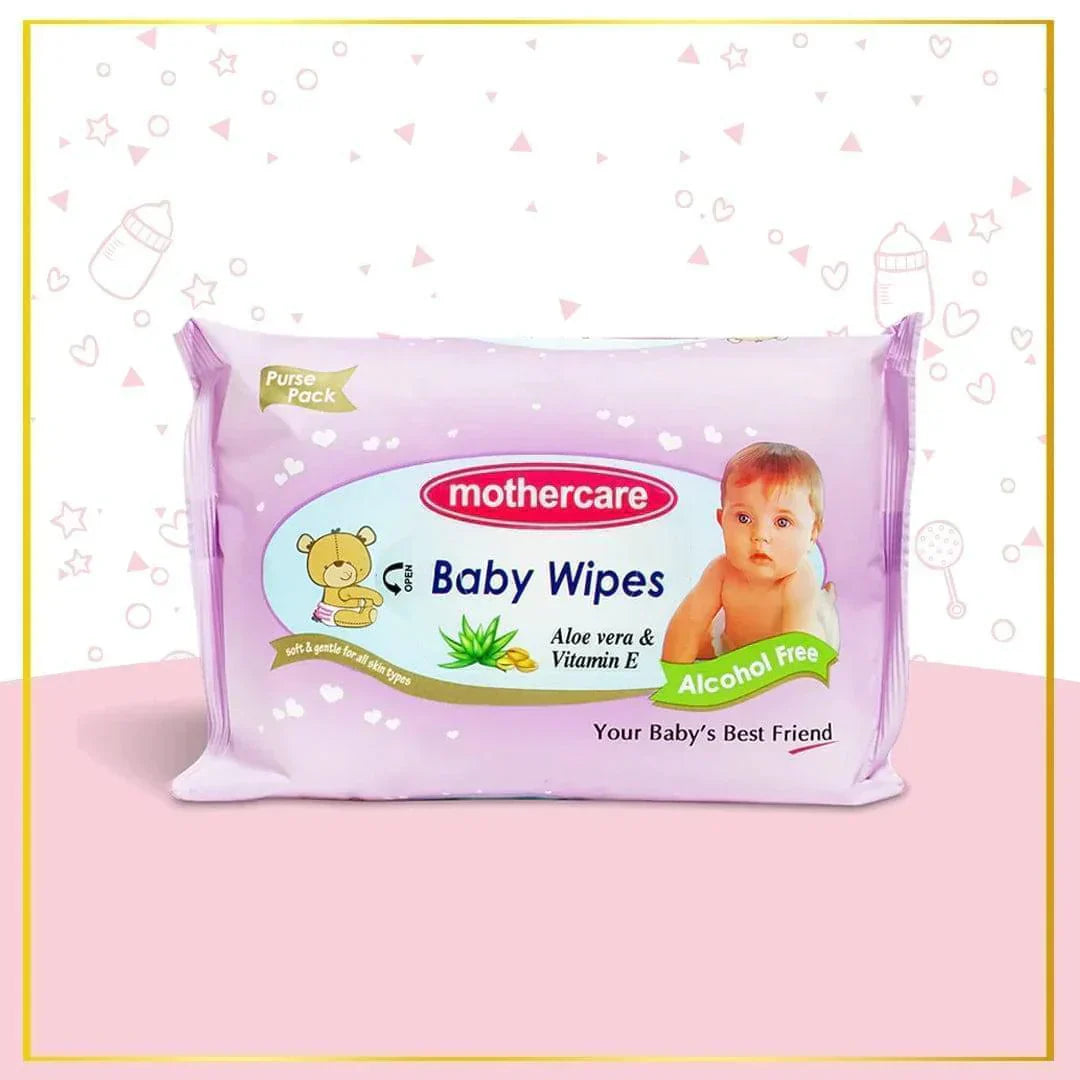 Mothercare | Baby Wipes Purse Pack | Purple | Best Price in Pakistan original skincare product Pakistan Main image