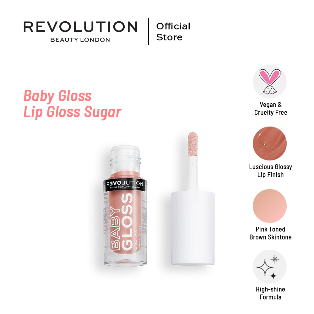 Relove By Revolution Baby Gloss Lip Gloss Sugar | Best Price in Pakistan original skincare product Pakistan Main image