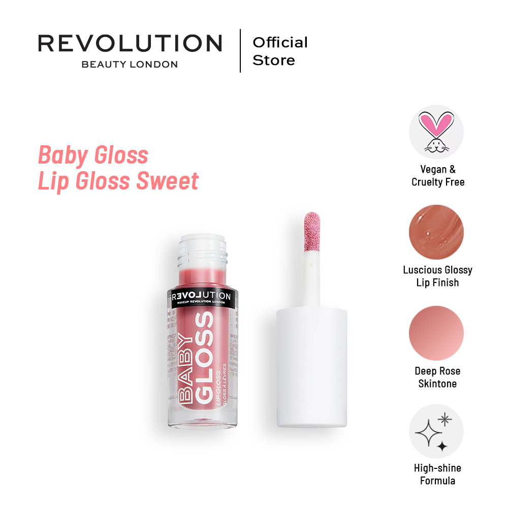 Relove By Revolution Baby Gloss Lip Gloss Sweet | Best Price in Pakistan original skincare product Pakistan