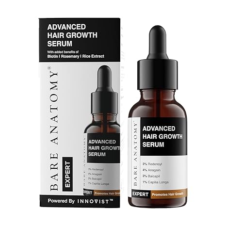 Bare Anatomy Advanced Hair Growth Serum | Best Price in Pakistan original skincare product Pakistan Main image