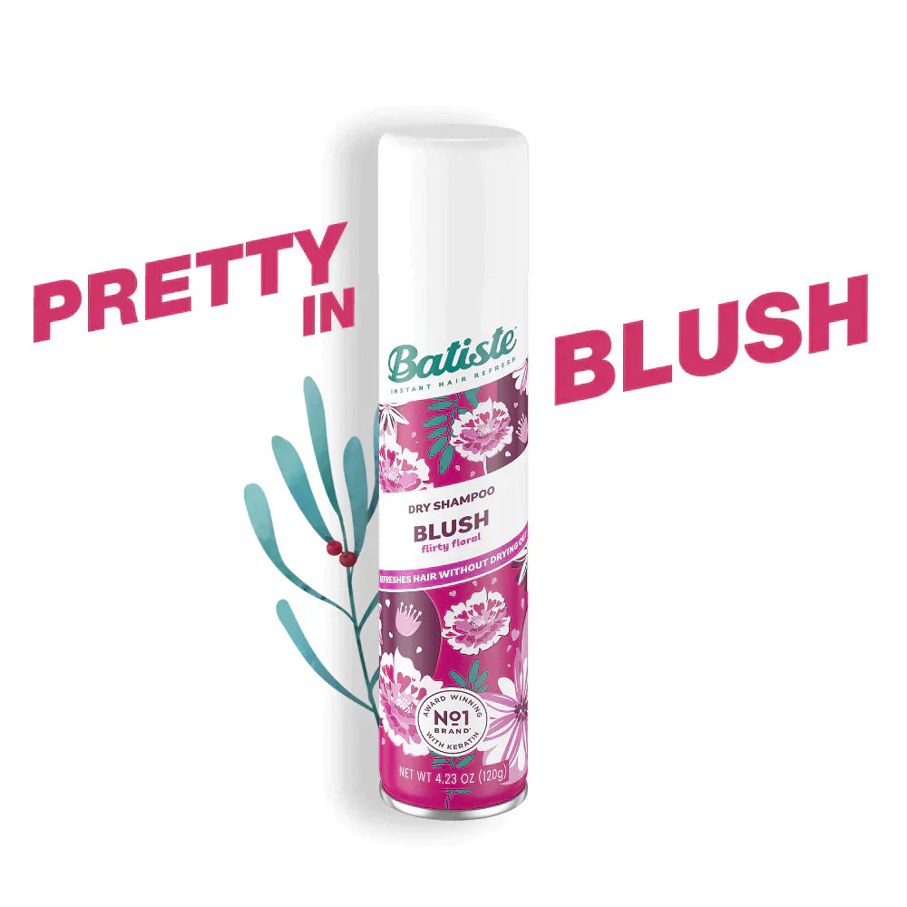 Batiste | Floral and Flirty Blush Dry Shampoo | 200ml | Best Price in Pakistan original skincare product Pakistan Main image