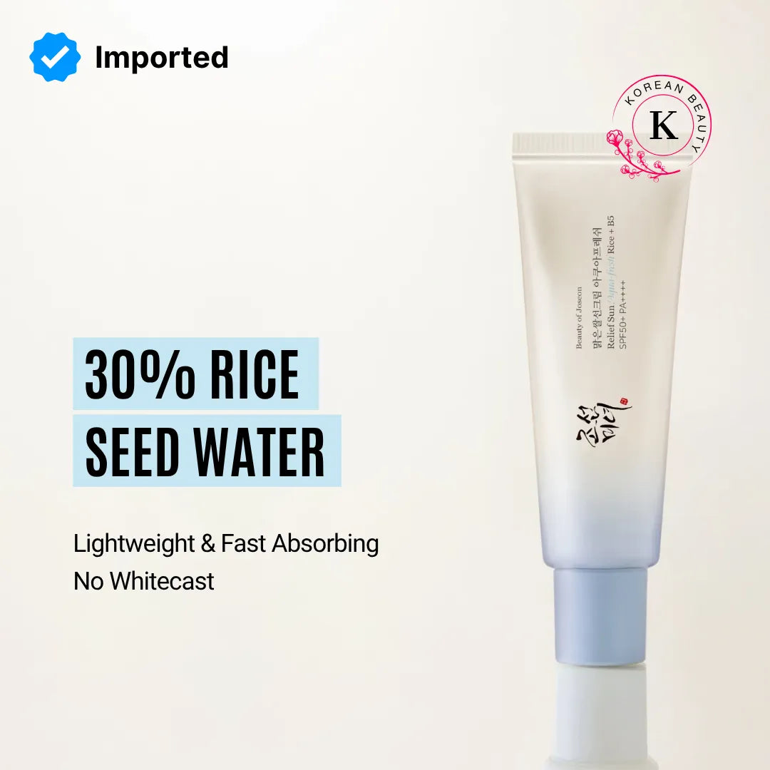 Beauty Of Joseon Relief Sun Aqua-Fresh : Rice + B5 (SPF50+ PA++++) | 50ml | Best Price in Pakistan original skincare product Pakistan Main image