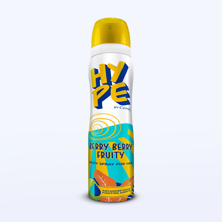 Hype | Women Body Spray -Berry Berry Fruity | Best Price in Pakistan original skincare product Pakistan