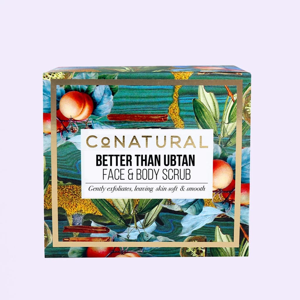 Conatural Better than Ubtan Scrub with Radiance Oil | Best Price in Pakistan original skincare product Pakistan مرکزی تصویر