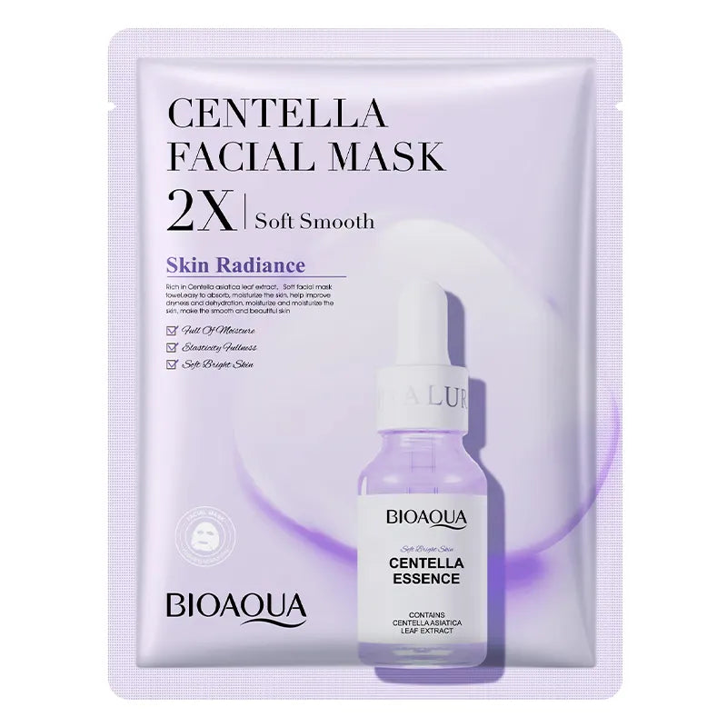 Bioaqua Centella Facial Mask 2X Soft Smooth 30G | Best Price in Pakistan original skincare product Pakistan