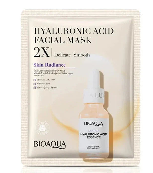 Bioaqua Hyaluronic Acid Facial Mask 25G | 1 PC | Best Price in Pakistan original skincare product Pakistan