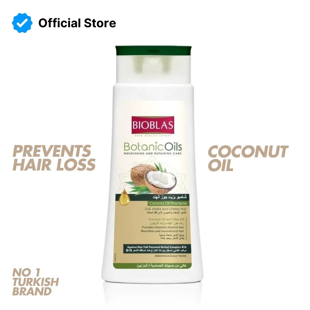 Bioblas Coconut Oil Shampoo 360ml | Best Price in Pakistan original skincare product Pakistan