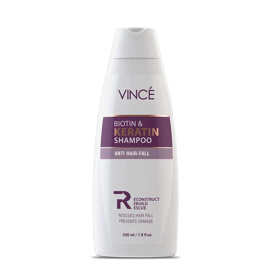 Vince | Biotin & Keratin Shampoo | 230Ml | Best Price in Pakistan original skincare product Pakistan Main image