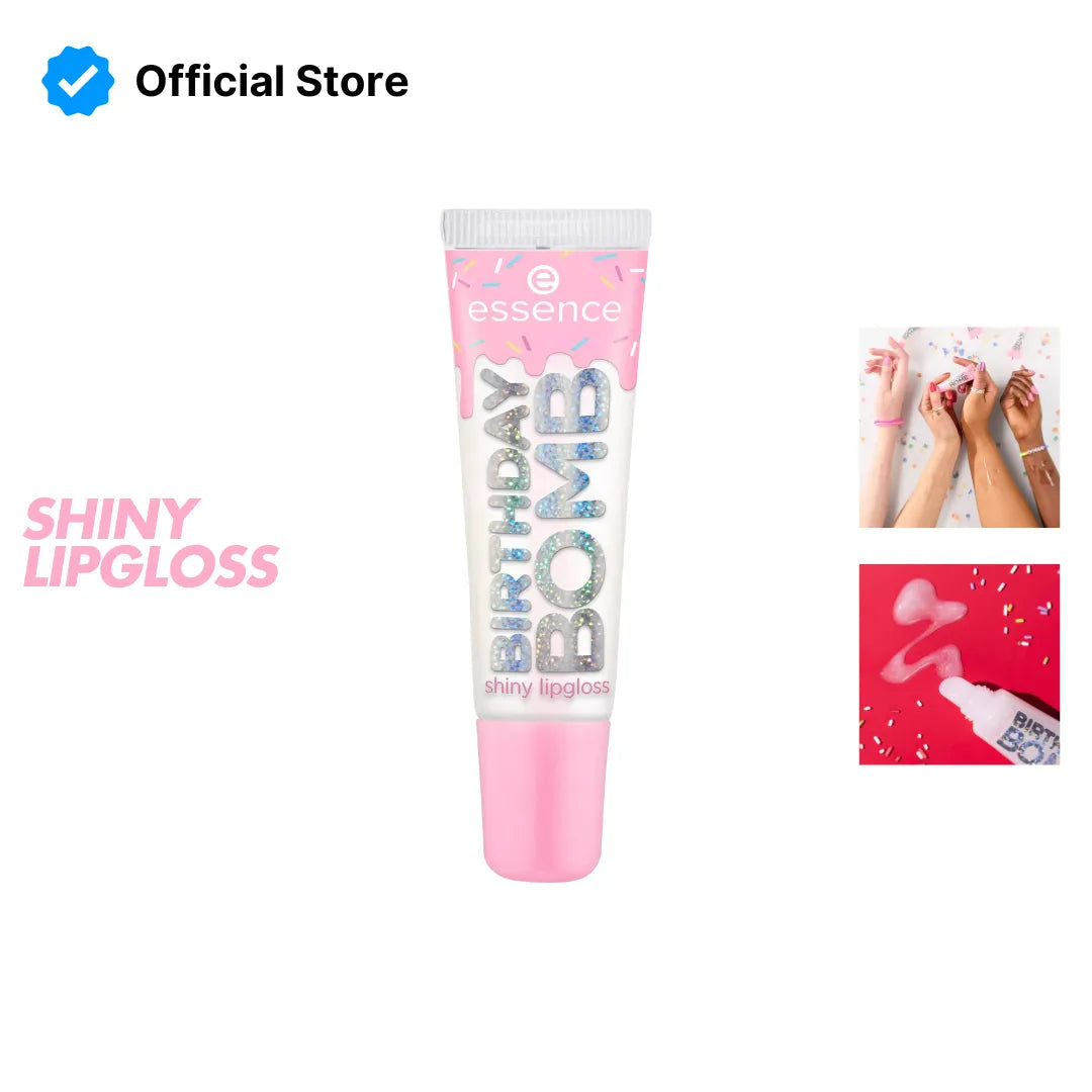 Essence Birthday Bomb Shiny Lipgloss | Best Price in Pakistan original skincare product Pakistan