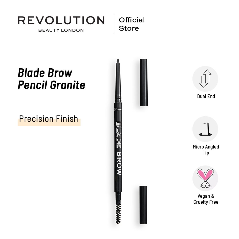 Relove By Revolution Blade Brow Pencil Granite | Best Price in Pakistan original skincare product Pakistan
