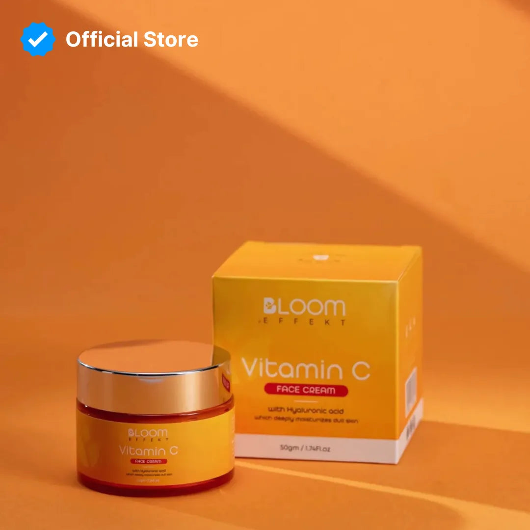 Bloom Effekt Vitamin C Face Cream | Best Price in Pakistan original skincare product Pakistan