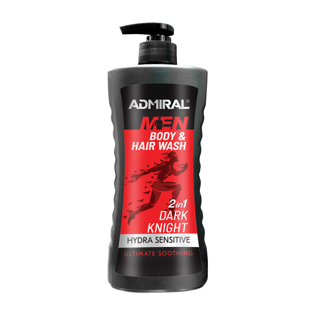 Admiral | Body & Hair Wash Dark Knight | Best Price in Pakistan original skincare product Pakistan