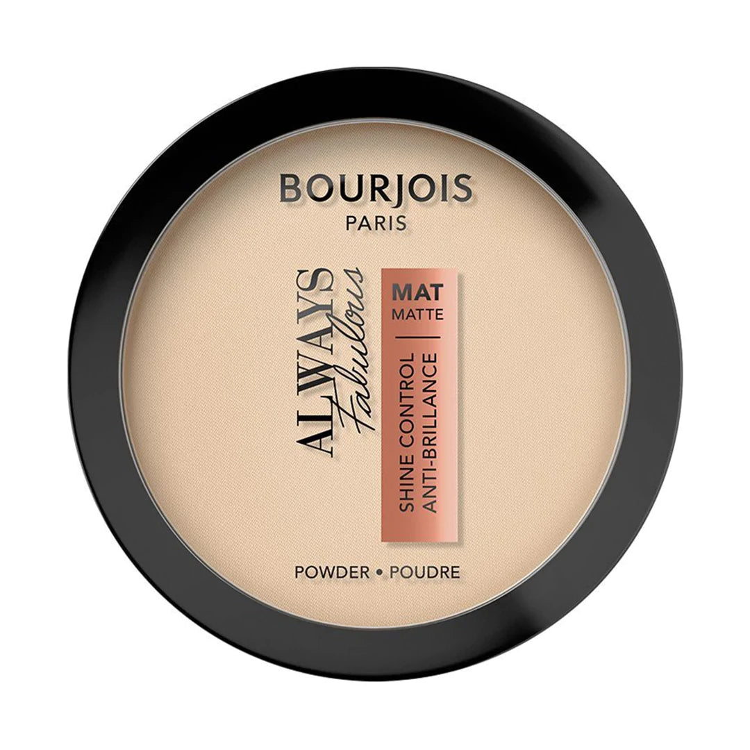 Bourjois | Always Fabulous Matte Pressed Powder | 108 Apricot Ivory | Best Price in Pakistan original skincare product Pakistan مرکزی تصویر