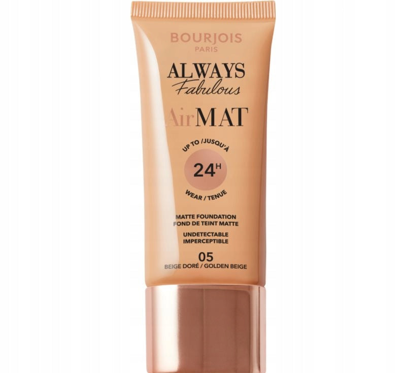 Bourjois | Always Fabulous Air Mat Foundation | 05 Golden Beige | Best Price in Pakistan original skincare product Pakistan