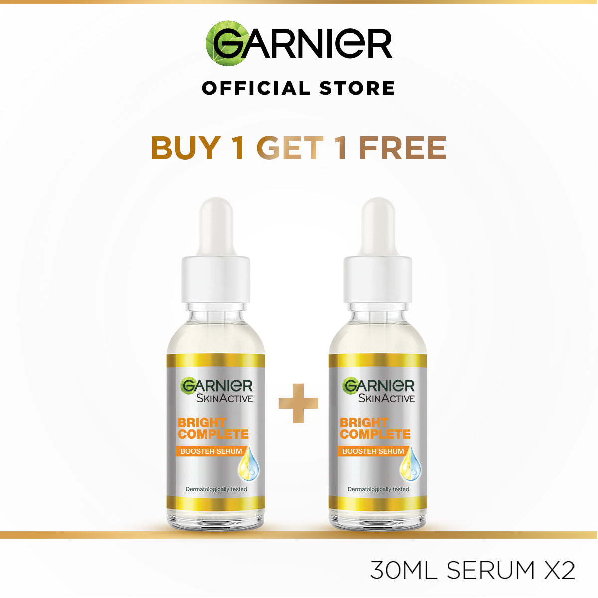 Garnier | Buy 1 get 1 free-  Vitamin C Brightening Duo 30ml | Best Price in Pakistan original skincare product Pakistan Main image