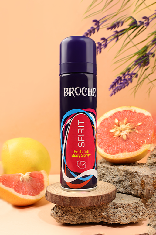 Broche | Body Spray Spirit 150ml | Best Price in Pakistan original skincare product Pakistan