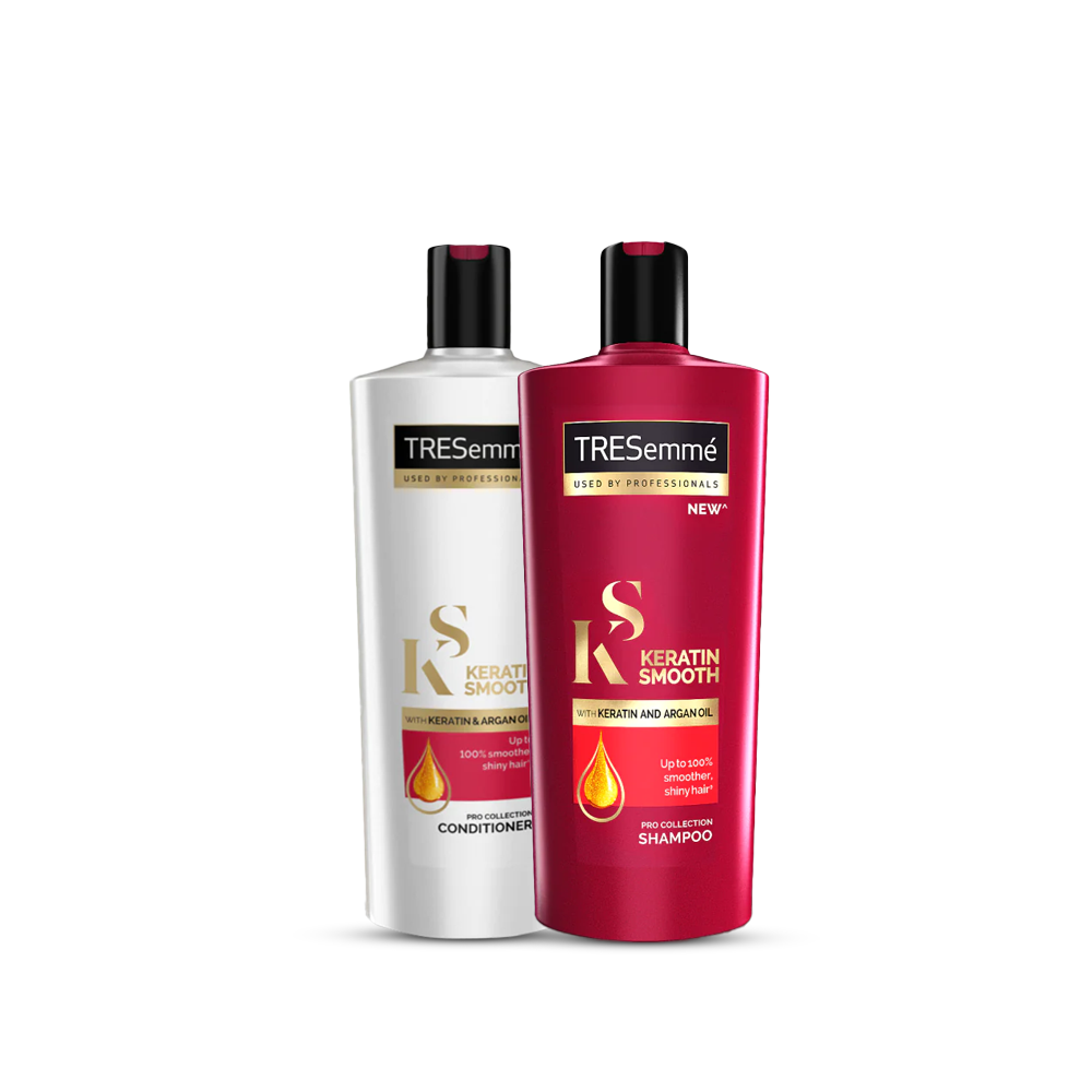 Bundle |  Keratin Smooth & Straight Shampoo & Conditioner 170Ml | Best Price in Pakistan original skincare product Pakistan Main image