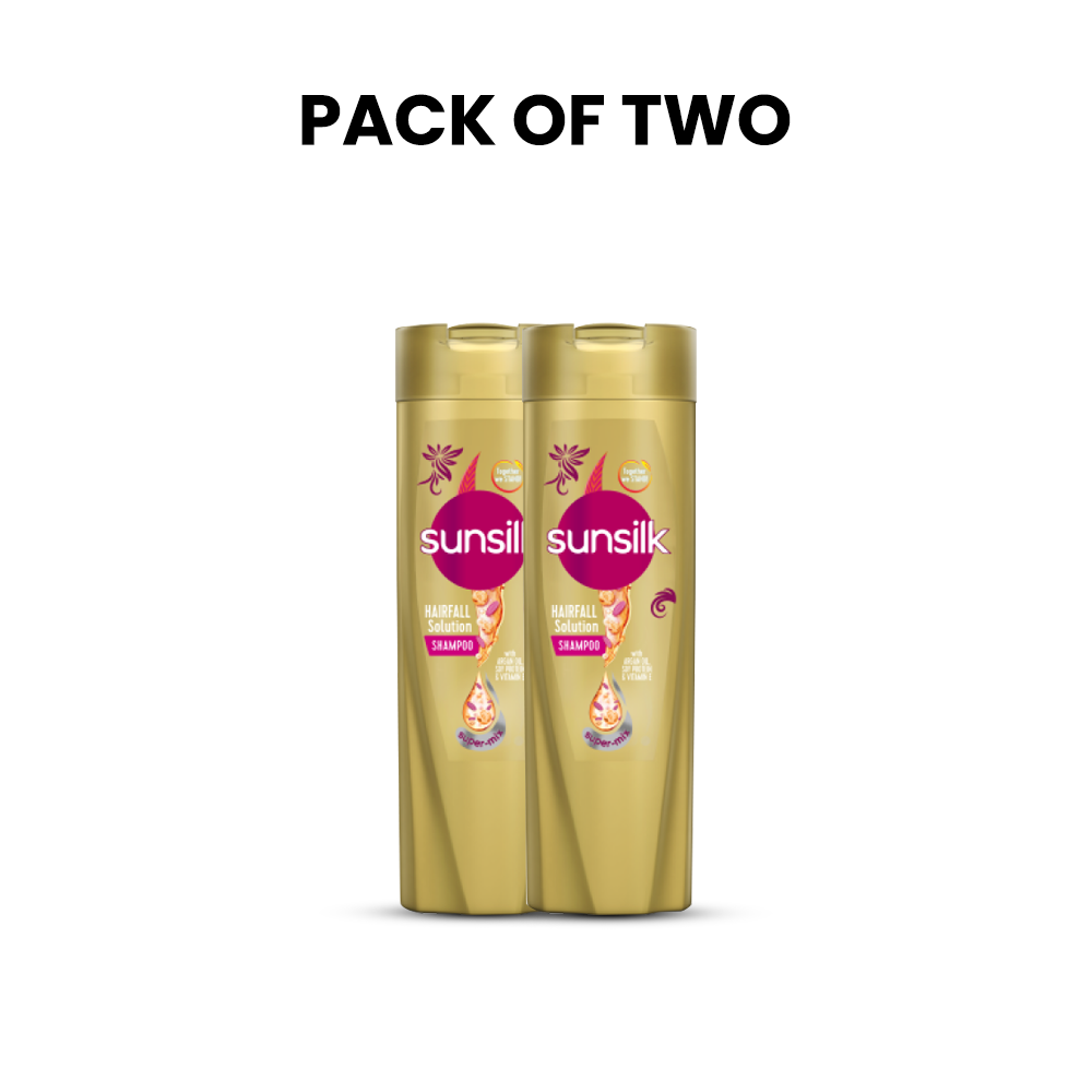 Bundle | Pack of 2 Sunsilk Shampoo Hairfall Solution | 185Ml | Best Price in Pakistan original skincare product Pakistan