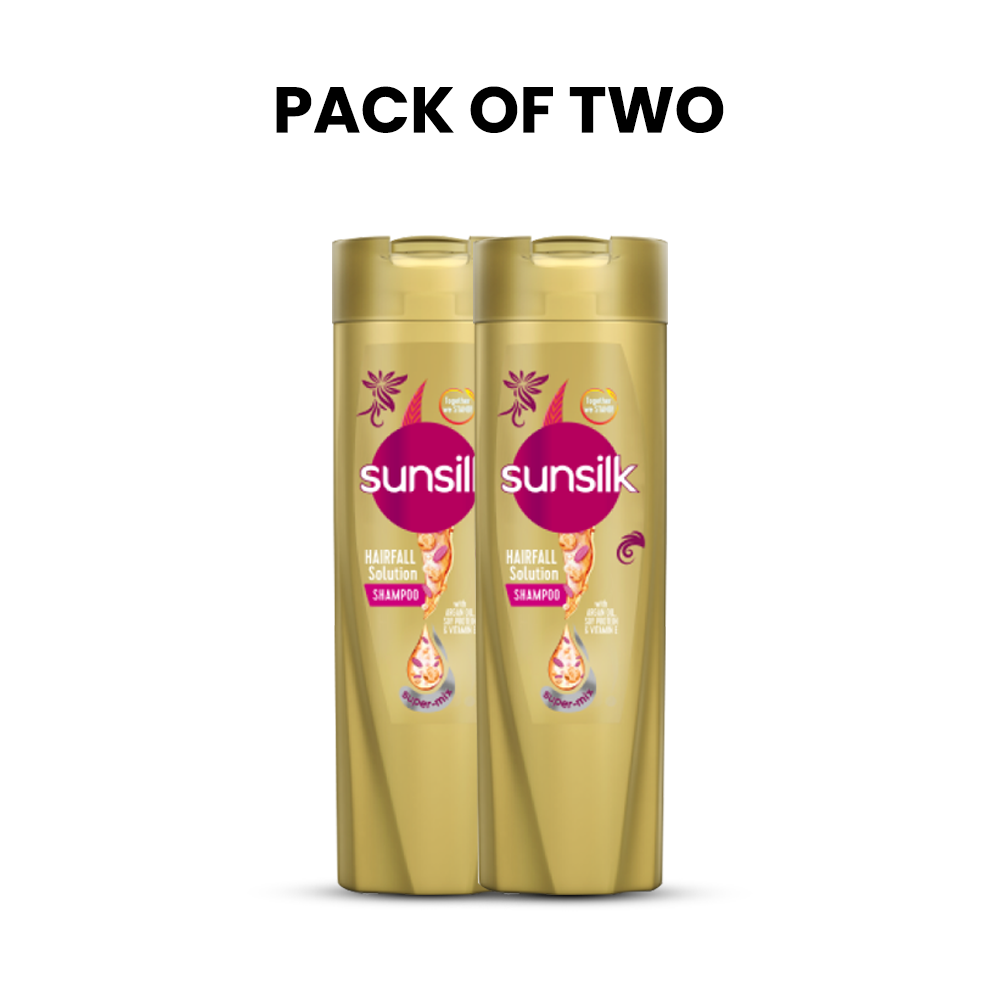 Bundle | Pack of 2 Sunsilk Shampoo Hairfall Solution | 360Ml | Best Price in Pakistan original skincare product Pakistan