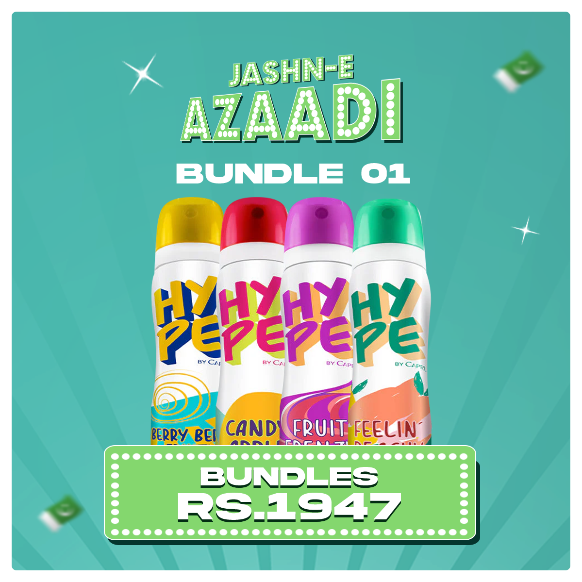 Bundle 01 | Hype Fruit Pop Collection | Best Price in Pakistan original skincare product Pakistan