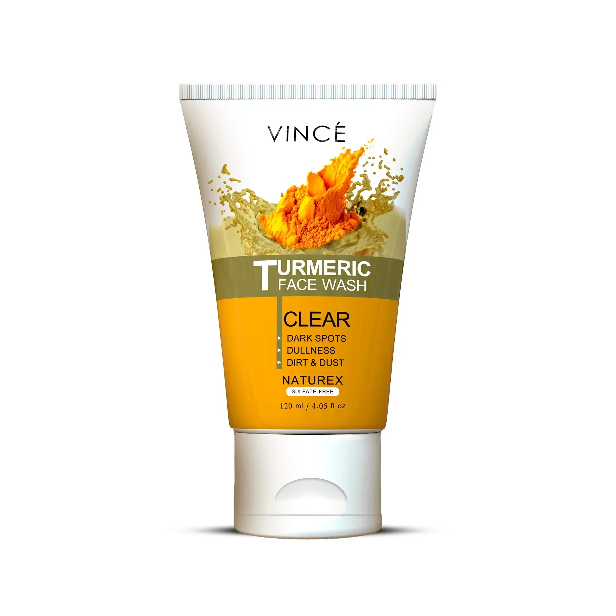 Vince | Turmeric Face Wash | 120ml | Best Price in Pakistan original skincare product Pakistan Main image