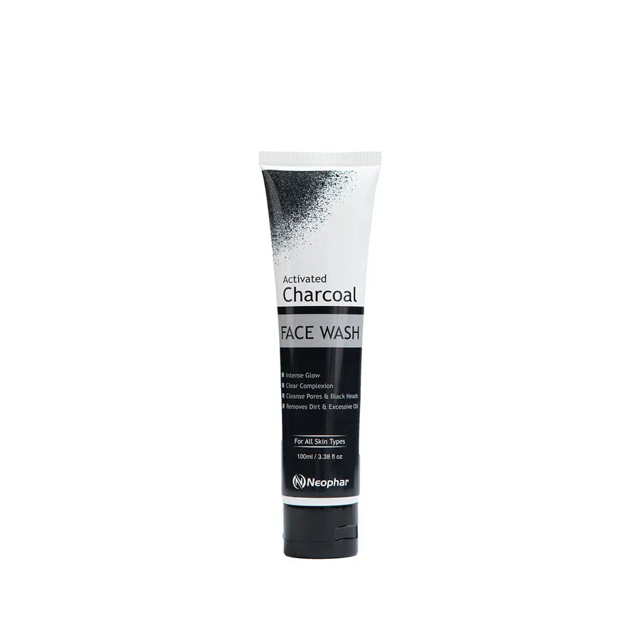 Neophar | Charcoal Facewash | Best Price in Pakistan original skincare product Pakistan Main image