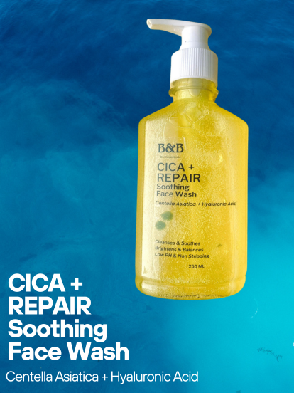 B&B Derma | Cica + Repair Soothing Face Wash | Best Price in Pakistan original skincare product Pakistan Main image