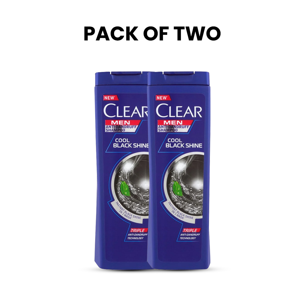 Bundle | Pack of 2 Clear Men Anti Dandruff Shampoo 380Ml | Best Price in Pakistan original skincare product Pakistan