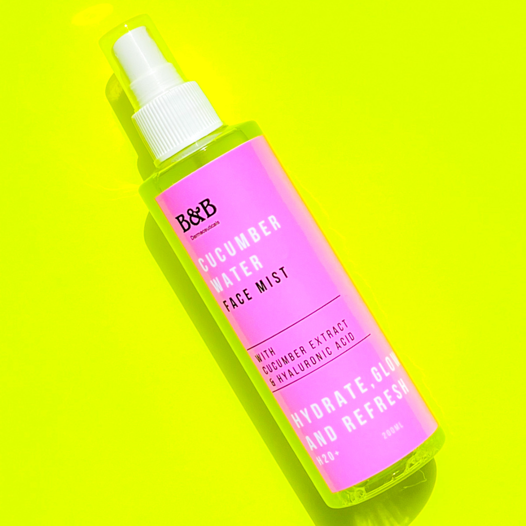 B&B Derma | Cucumber Water | Cucumber Face Mist  On The Go 200 Ml | Best Price in Pakistan original skincare product Pakistan مرکزی تصویر