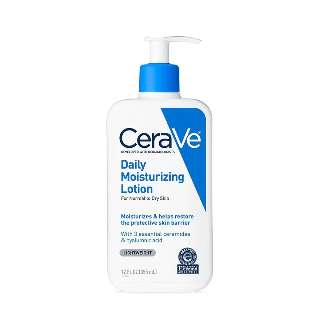 Cerave Moisturizing Lotion Normal To Dry Skin USA | 355ml | Best Price in Pakistan original skincare product Pakistan مرکزی تصویر