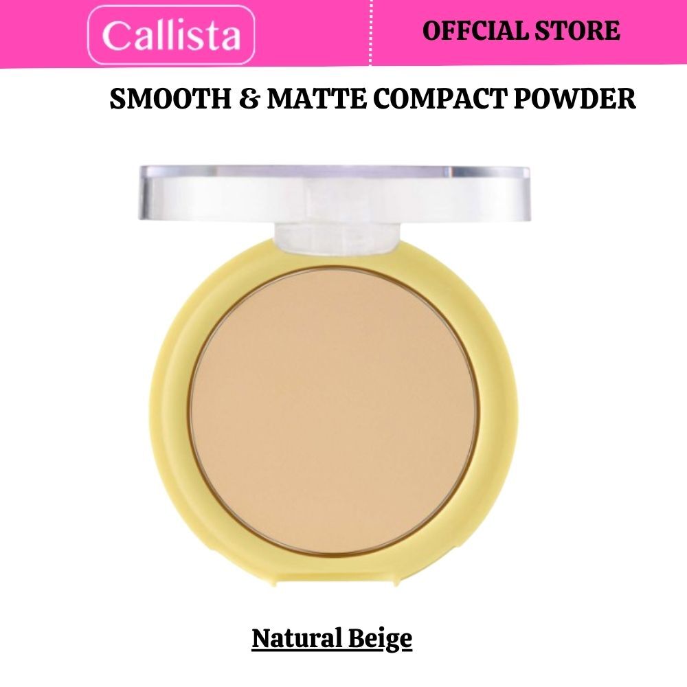 Callista Beauty Smooth & Matte Compact Powder | Best Price in Pakistan original skincare product Pakistan مرکزی تصویر