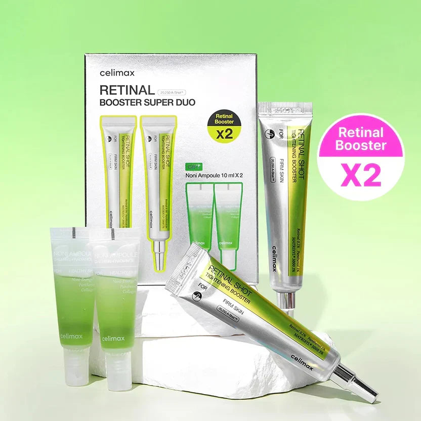 Celimax | Retinal Booster Super Duo | 2 Piece Set | Best Price in Pakistan original skincare product Pakistan Main image