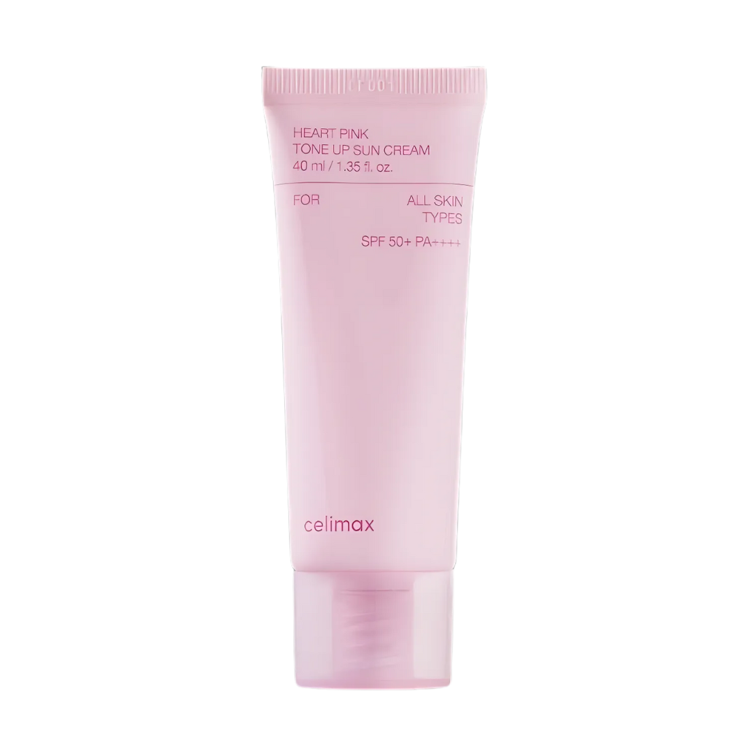 Celimax | Heart Pink Tone Up Sun Cream SPF 50+ | 40ml | Best Price in Pakistan original skincare product Pakistan Main image