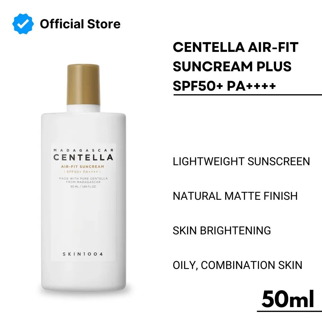 SKIN1004 Madagascar Centella Air-Fit Suncream Plus | 50ml | Best Price in Pakistan original skincare product Pakistan Main image