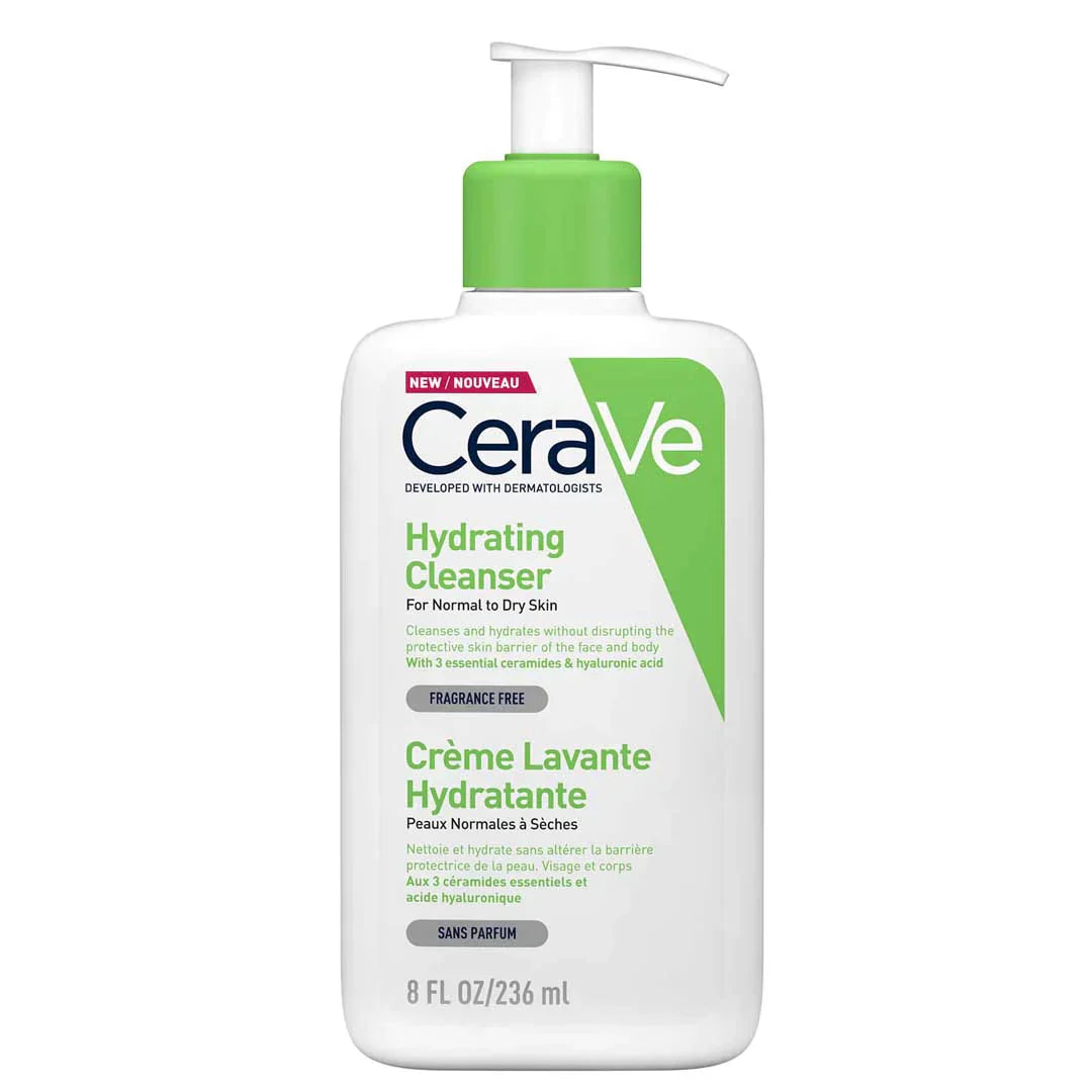 CeraVe | Hydrating Cleanser | 236ml | Best Price in Pakistan original skincare product Pakistan مرکزی تصویر