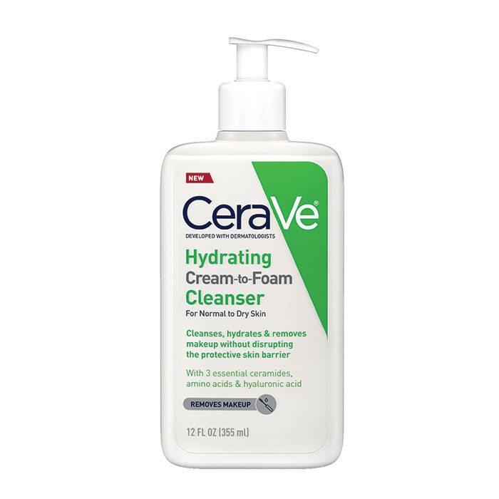 CeraVe | Hydrating Cream To Foam Cream Cleanser | 335ml | Best Price in Pakistan original skincare product Pakistan مرکزی تصویر
